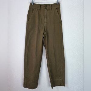 Apiece Apart Olive Green Pants, Size 0
